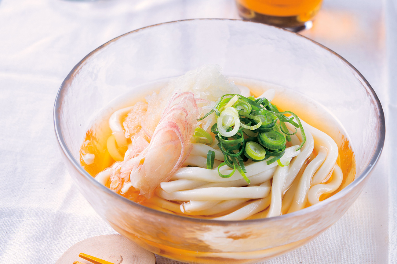 減塩　かけうどん