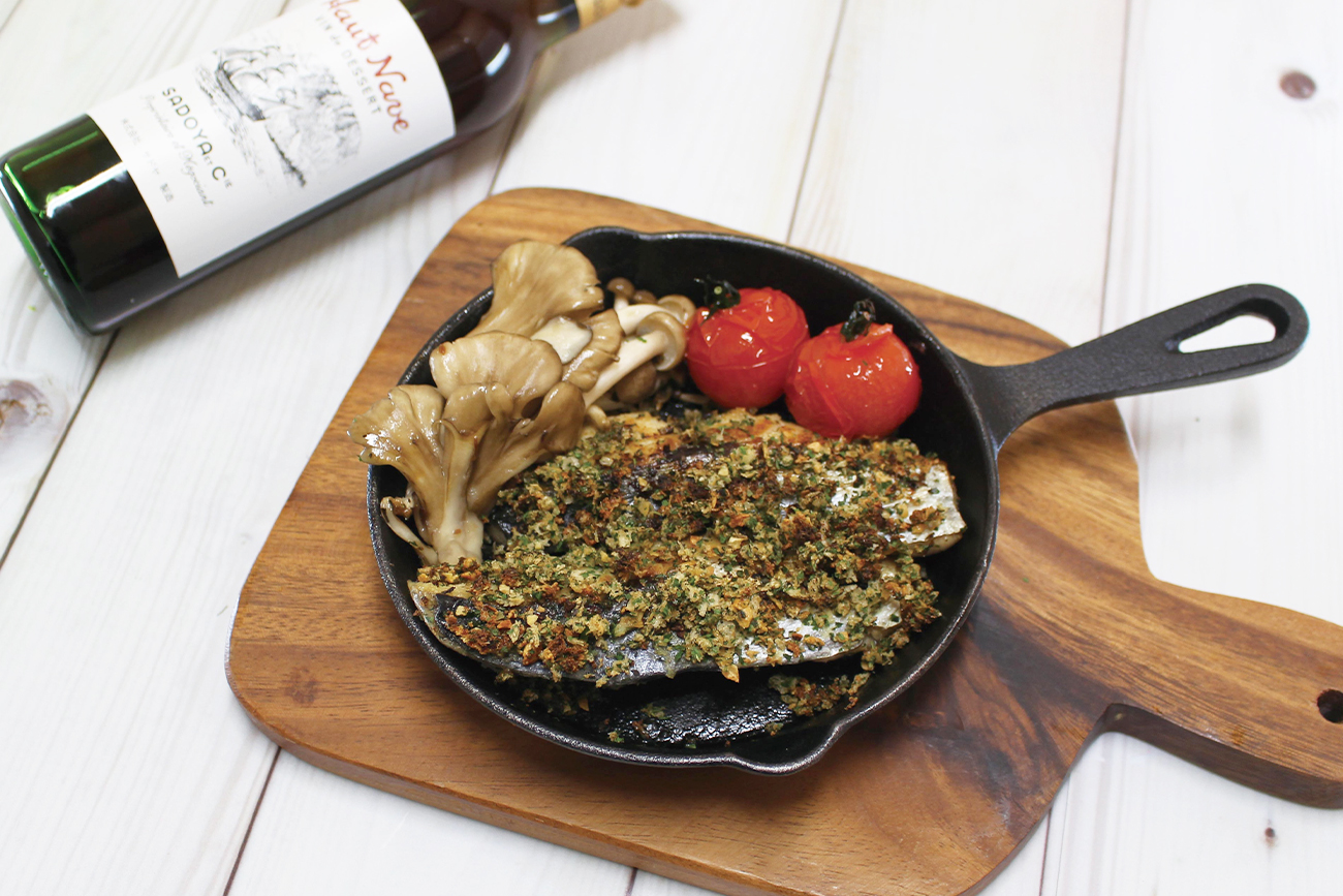 鰆のパン粉焼き