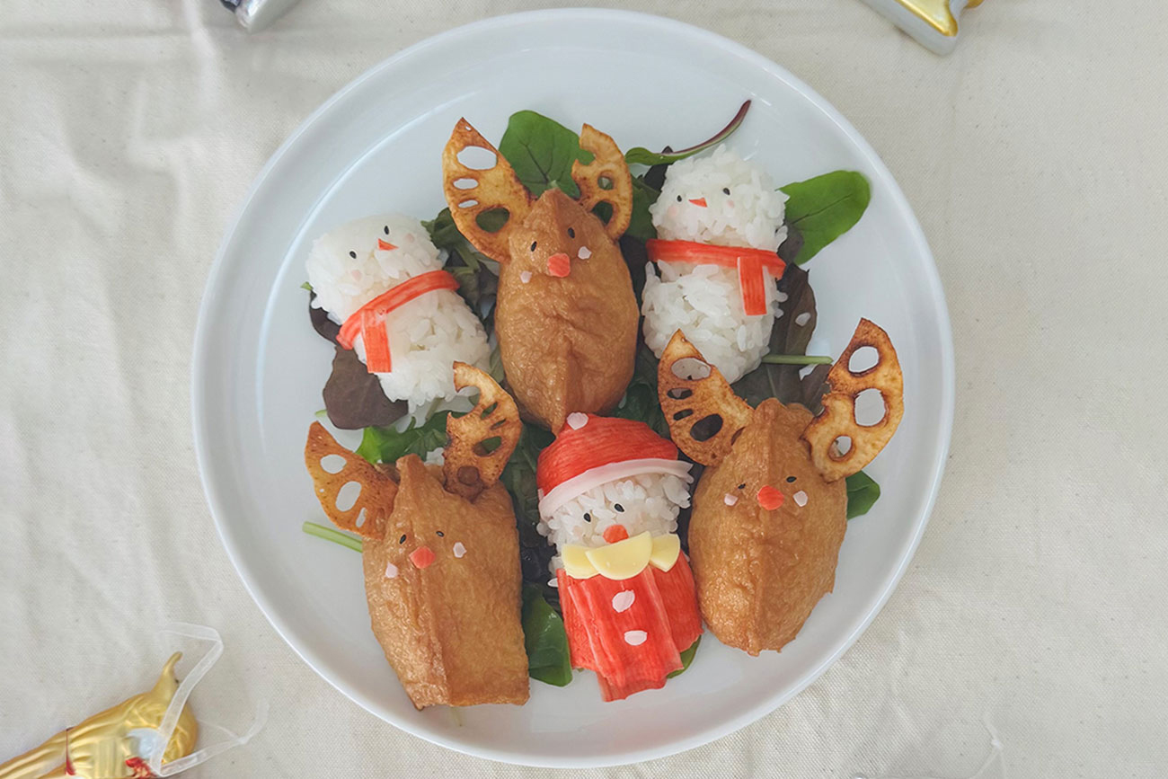 クリスマスデコレーションおすし