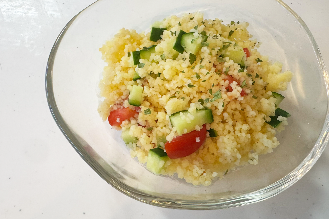 クスクスと夏野菜のサラダ